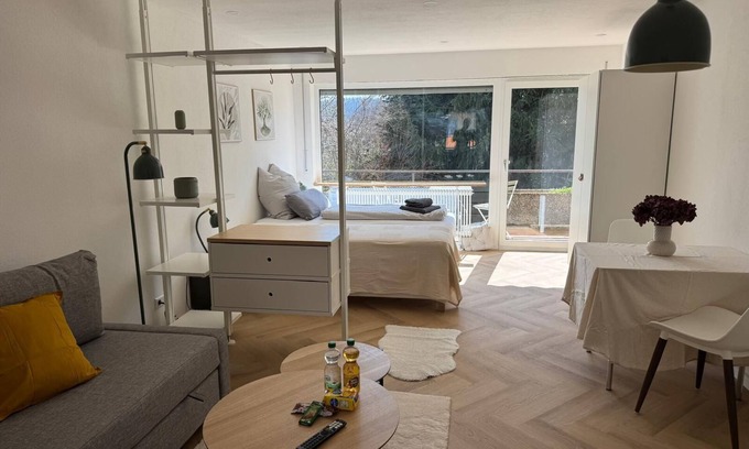 Pforzheim Apartment | Apartment 'Mit Balkon Und Stellplatz' with Shared Garden, Balcony and Wi-Fi