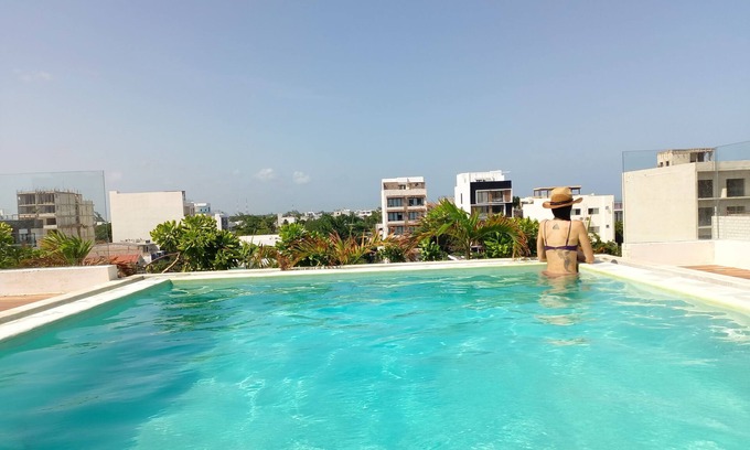 Luis Donaldo Colosio Apartment | Apartment Oceanview 1BR for 3 people Downtown