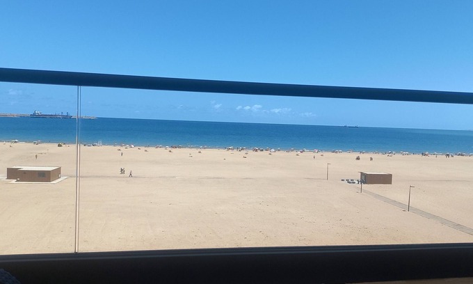 Mohammedia Apartment | Apartment on the seafront, with play area and sports facilities nearby
