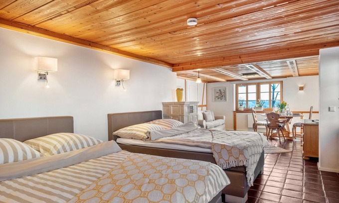 Loffingen Apartment | Apartment 'Schwarzwaldstüble' with Mountain View, Private Terrace and Wi-Fi
