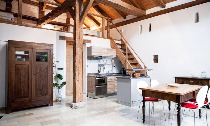 Schernfeld Apartment | Apartment/studio (converted barn, 40 sqm) with gallery