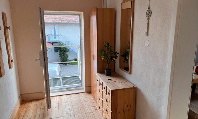 Purgen Apartment | Apartment 'Umgebautes Bauernhaus' with Shared Terrace and Wi-Fi