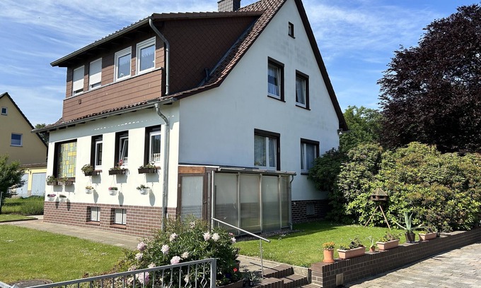 Winzlar Apartment | Apartment 'Winzenburg' with Shared Terrace, Shared Garden and Wi-Fi