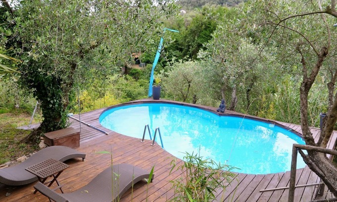 Dolcedo Apartment | Apartment with pool in the middle of olive gardens