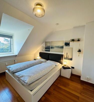 Western Ring Area Apartment | Apartments Braunschweig - Charlys Home - Küche - Fachwerk - Familie