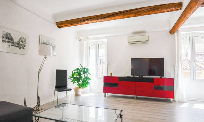 Notre-Dame du Mont Apartment | Appart 2 ch A/C proche Cours Julien & Vieux-Port