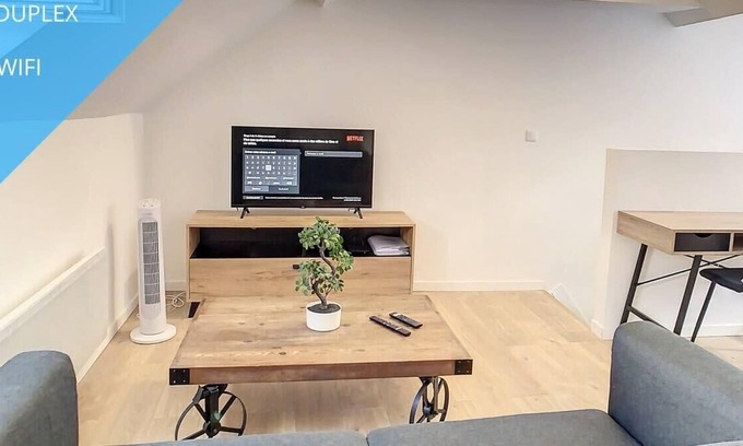 Sainte-Anne - Faubourg Noyon Apartment | APPART COSY HYPER CENTRE DUPLEX GARE AMIENS 2PERS