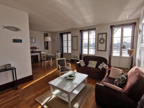 Bourgogne Apartment | Appart Gîte Les Oiseaux- face Loire Quai du Châtelet