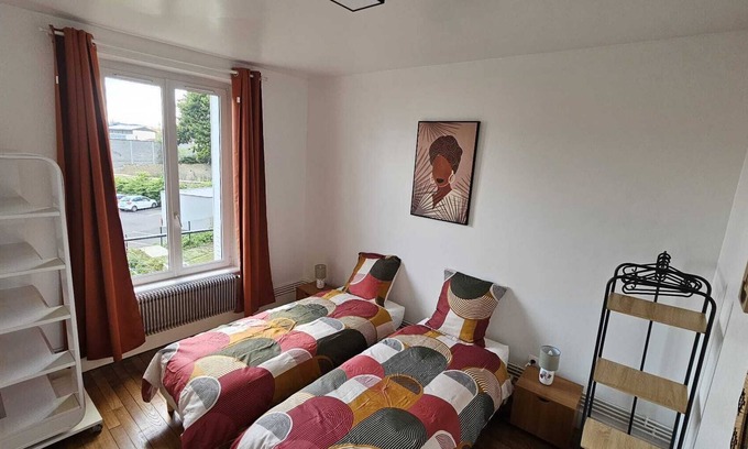 Rives de Meurthe Apartment | Appart. Nancy with view of the Meurthe