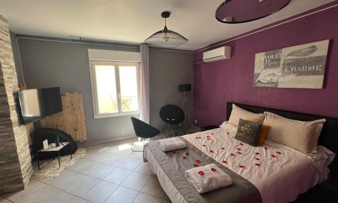 Maraussan Apartment | Appart T2 centre avec Extérieur