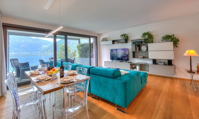 Melide Apartment | Appartamento il Cigno, Melide, Switzerland