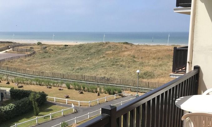 Cabourg Apartment | Appartement 2 Pièces Magnifique vue mer !résidence Accès Direct Plage