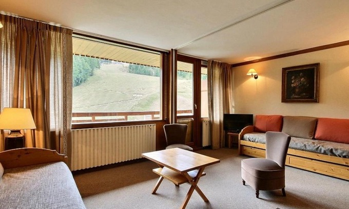 Plagne Centre Apartment | Appartement au pied des pistes, balcon sud, 6 pers. - FR-1-455-33