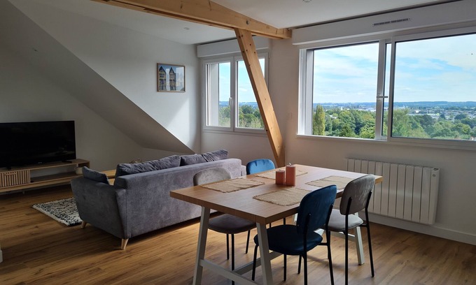 Centre ville - Urbanistes Apartment | Appartement Avec vue Panoramique