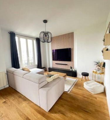 Saint-Gratien Apartment | Appartement chaleureux et lumineux en plein centre, à 10 min du RER