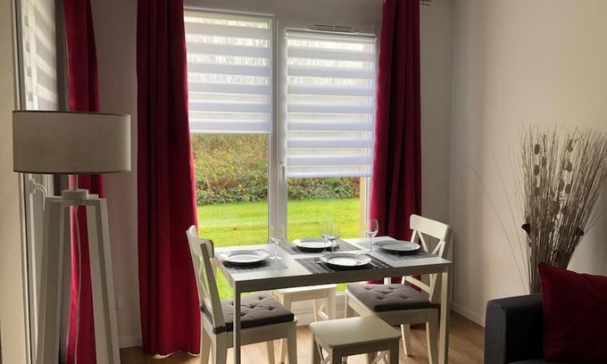 Equemauville Apartment | Appartement F2 calme et élégant
