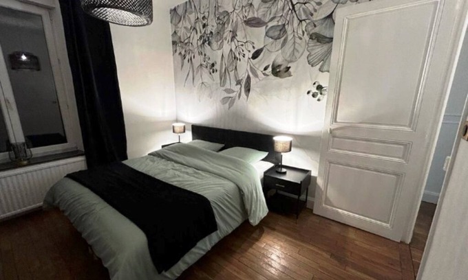 Haussonville-Blandan-Mon Desert-Saurupt Apartment | Appartement F2 Plein de Charme, Quartier Nancy-thermal, Face à L'artem