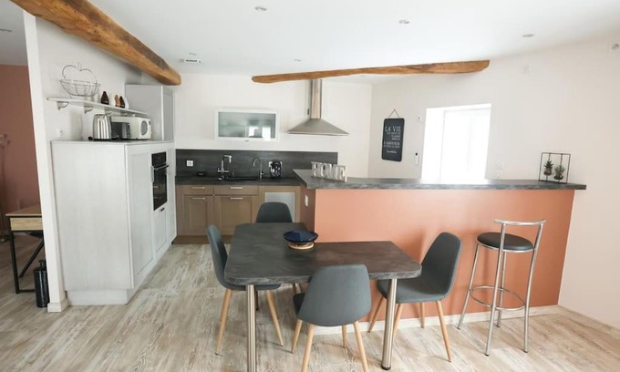 Saint-Just-la-Pendue Apartment | Appartement chaleureux cosy et climatisé Karine hospitality