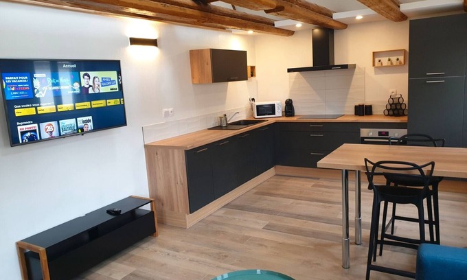 Andolsheim Apartment | Appartement HANSI - Superb duplex in renovated Alsatian house!