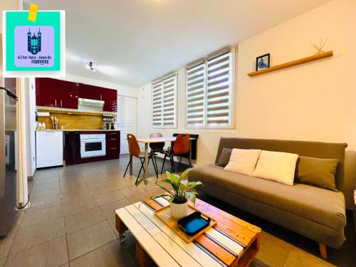 La Demi - Lune Apartment | Appartement Les Trois Renards-Tassin