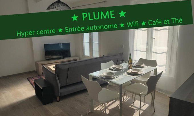 Ernee Apartment | Appartement T3 PLUME Hyper centre d'ERNÉE