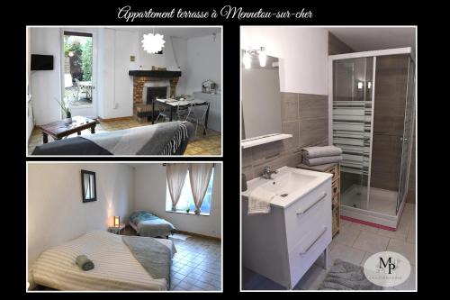 Mennetou-sur-Cher Apartment | Appartement Terrasse à Mennetou sur Cher "La Cité Médiéval
