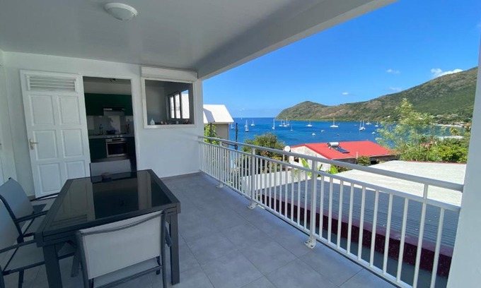 Les Anses-d'Arlets Apartment | Appartement vue mer Chez Ti Louis - Grande Anse