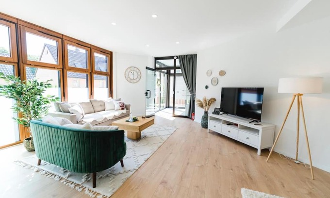 Olbronn Apartment | Appartio-80qm-ländlich-luxuriös