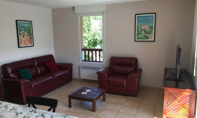 Itxassou Apartment | Appt T2 Bois de Mendi-Alde ideal for curists