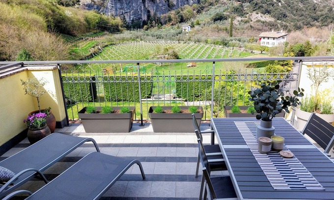 Arco Apartment | Apt Mountain Spirit, Arco - Fantastic location | Mountain Views | Bike Storage