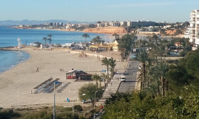 Orihuela Costa House | Apt. Two rooms in urbanization with direct access to two beaches. A. A.