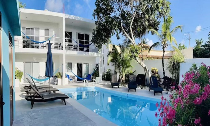 Puerto Morelos Apartment | AQUA GUESTHOUSE 5~ A+ INTERNET ~ STEPS TO THE BEACH