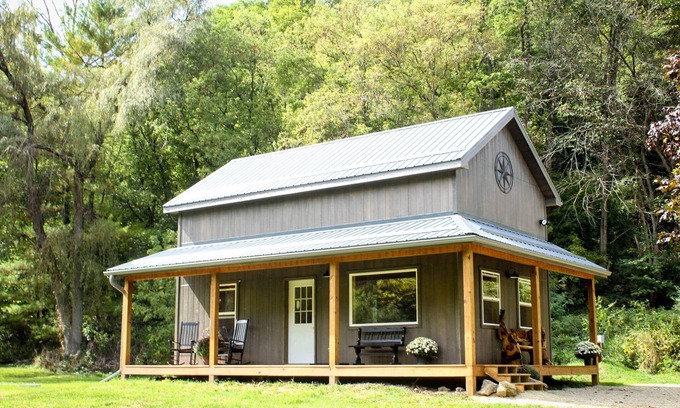 Viroqua Cabin | Arcadian Cabin at Bishop Branch, creek-front, public land access, great location