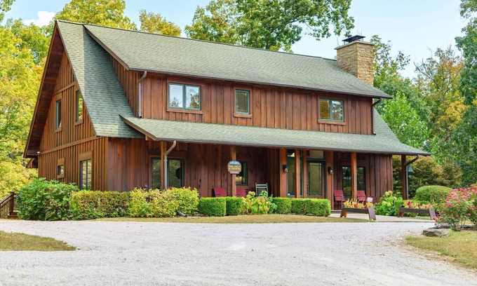 Nashville Cabin | Architectural gem, hot tub 1.5 miles from Nashville.