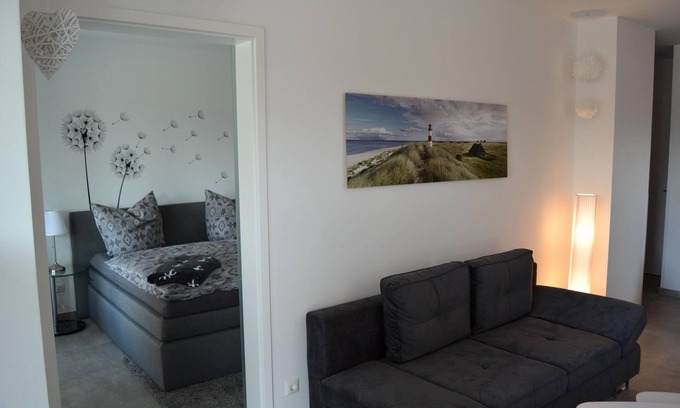 Dangast Apartment | "Arrive, feel good" great location in Nordsee Park Dangast, 3 pers. 50m²