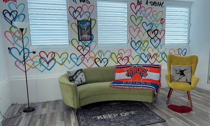 Santurce Apartment | Art deco studio w private balcony close to beach