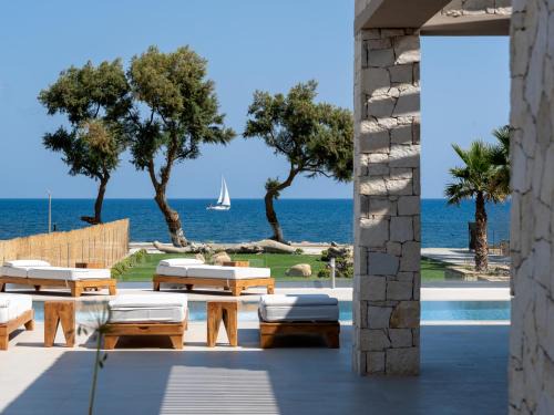 Kolymbari Villa | Artemis Villa, Beachfront Retreat with Heated Pool, By ThinkVilla