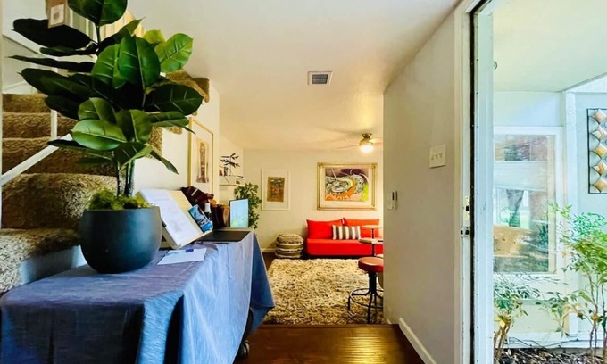 Southeastern Sacramento House | Artists Condo GAME ROOM Patio near UC Med Center