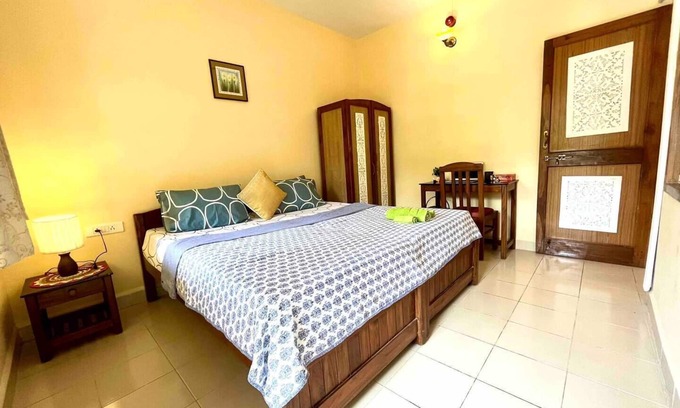 Candolim Apartment | Astral – 2BHK/Pool/WFH/WiFi