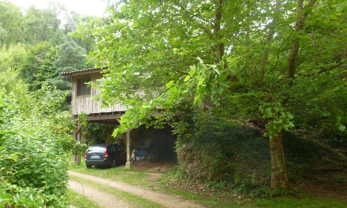 Augerolles Ski Chalet | Atelier du Moulin all in wood classified 2 * for 2 to 4 pers - on the banks of the torrent