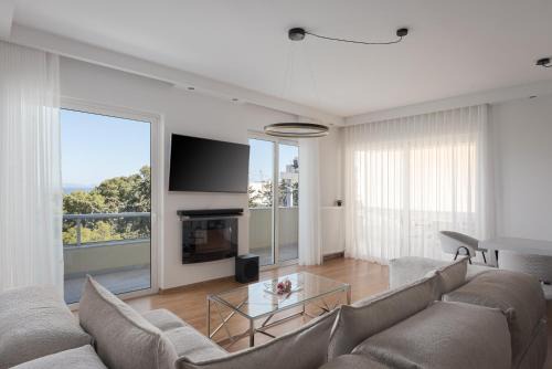 Varkiza Apartment | Athenian Riviera Sea View Penthouse
