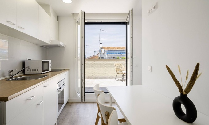 San Diego Apartment | atico reformado en vallecas
