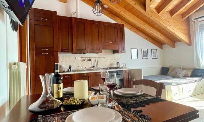 San Giuliano Milanese Apartment | Attic Ancient Milan
