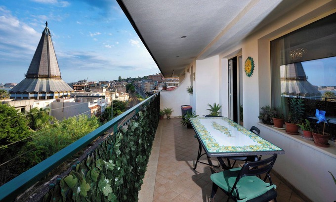 Giardini Naxos Apartment | Atticus Apt. 100 meters from the sea overlooking the bay of Naxos.