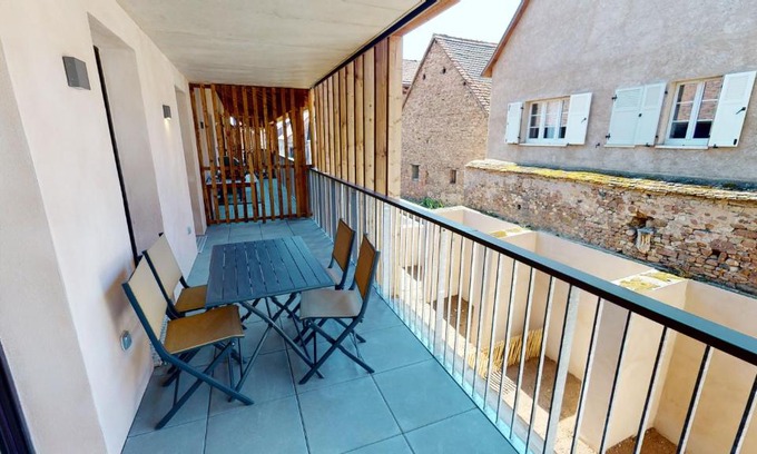 Obernai Apartment | Au Pied Du Mont 1 free parking