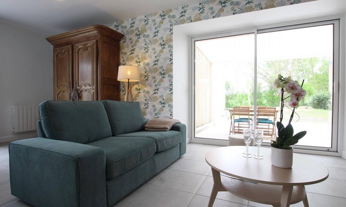 Saint-Lo-d'Ourville Apartment | Authentic Gîte Paul with Garden and Pets Allowed