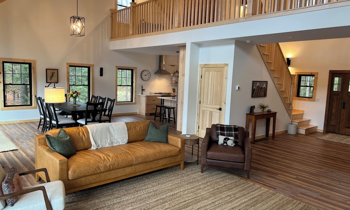 Town of Hermon House | Autumn Retreat: Cozy Lake House Escape on Trout Lake