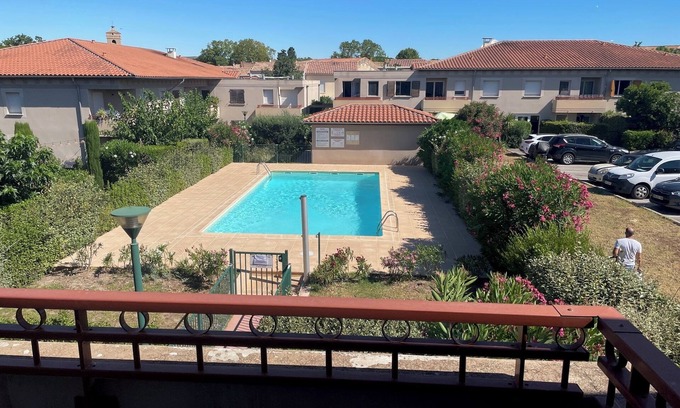 Poussan Apartment | Aux Cyprès du Littoral for 4 people
