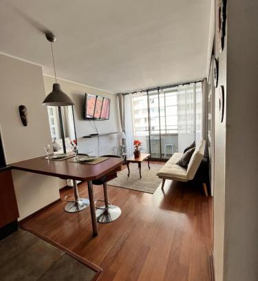 Santiago Apartment | Avenida Santa Maria 571 - 1 dormitorio y 1 baño en el centro de Santiago