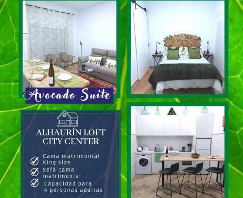 Alhaurin de la Torre Apartment | Avocado Suite by Alhaurín Loft City Center